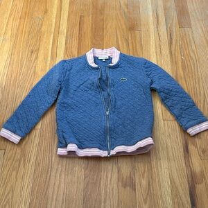 Lacoste size 6 girls jacket